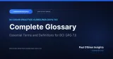 BCI GPG Edition 7.0: Complete Glossary