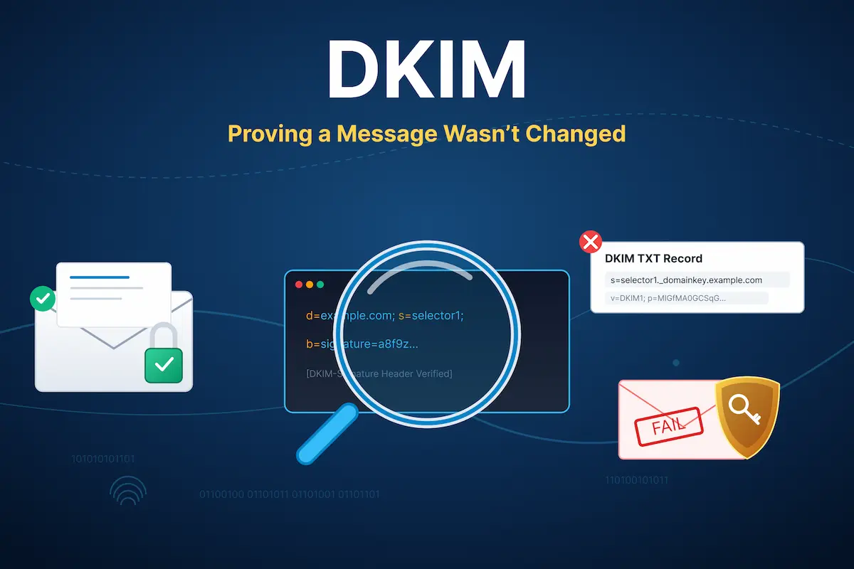 DKIM: Proving a Message Wasn’t Changed — Not Who Sent It
