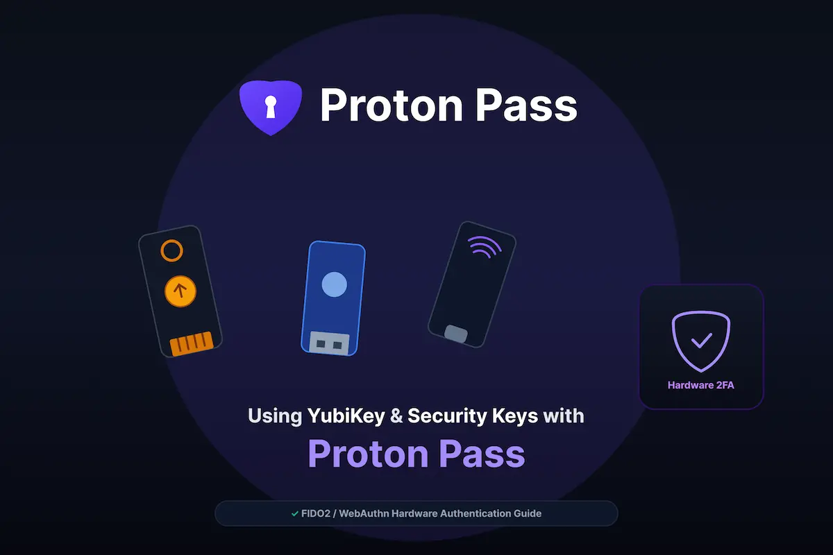 Using YubiKey and Security Keys with Proton Pass (2FA Guide)