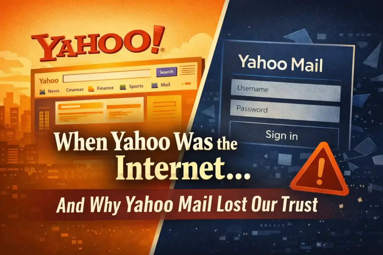 When Yahoo Was the Internet — and Why Yahoo Mail Lost Our Trust