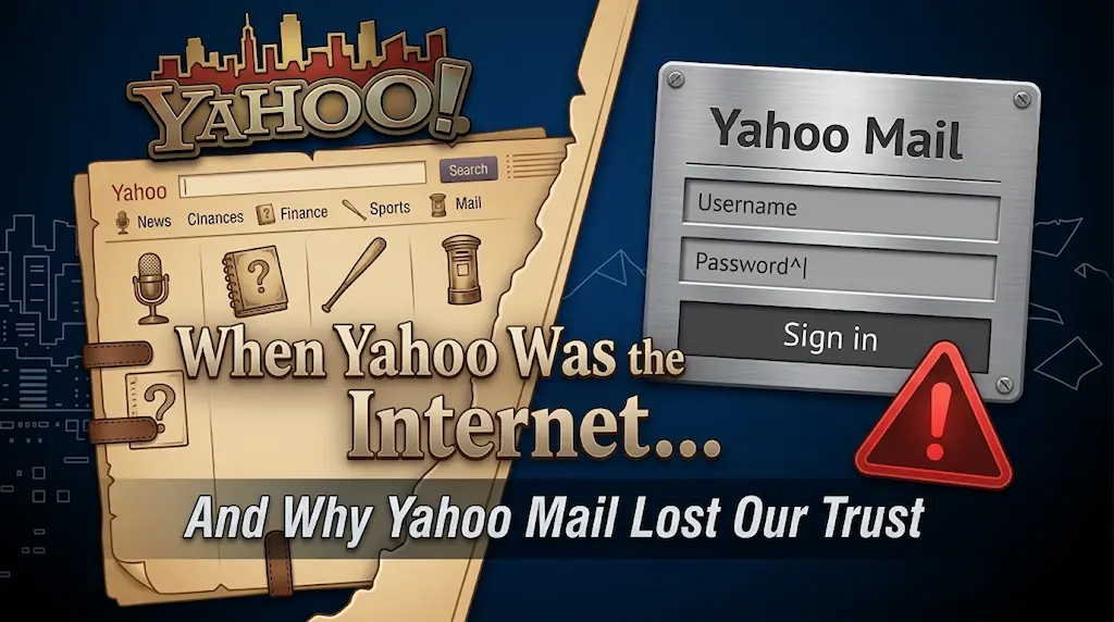 When Yahoo Was the Internet — and Why Yahoo Mail Lost Our Trust