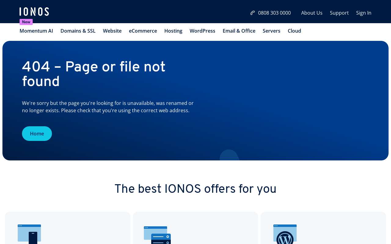 The IONOS Mail home page, as my checks saw it